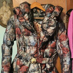 Royal Cat designer down coat